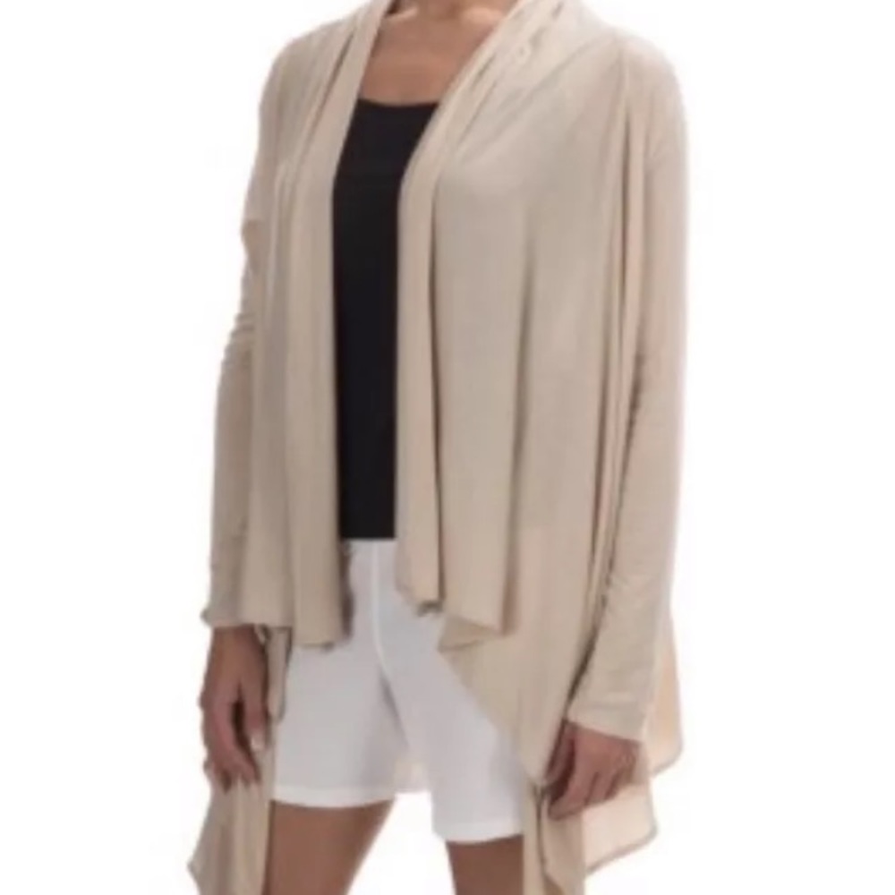Calida Svetlana open front cardigan NEW beige